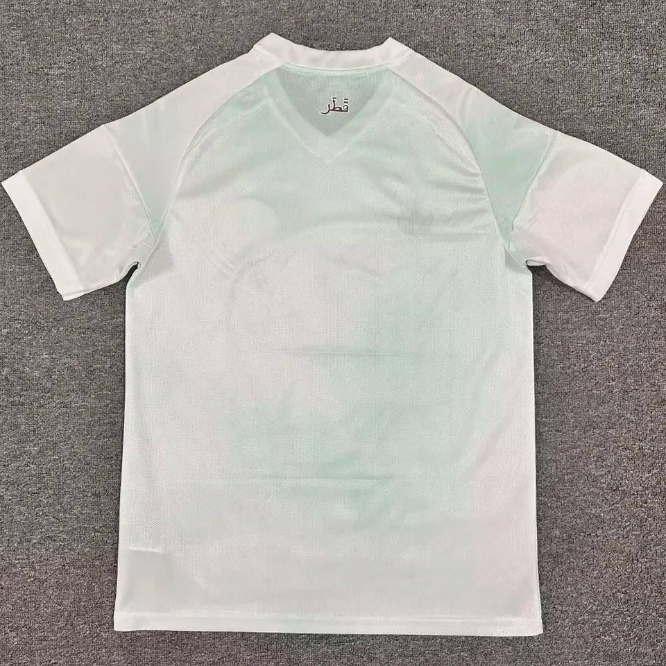 2026/27 Qatar Away White Fans Soccer Jersey Back