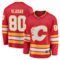 Men's Calgary Flames Daniel Vladar #80 Red Home Breakaway Player Jerseys