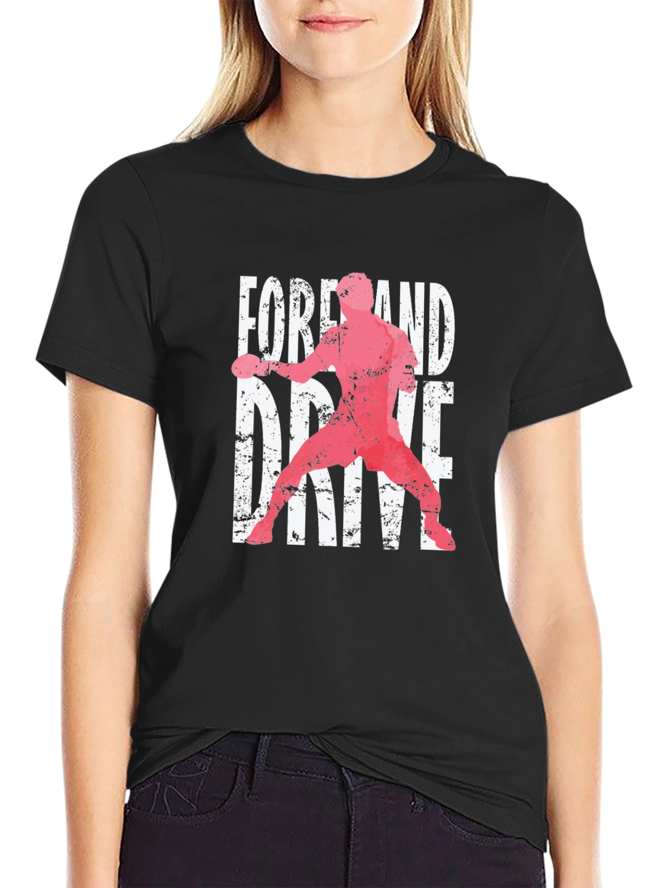 Forehand Drive Graphic Tee - Table Tennis T-Shirt