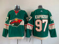 Men's Minnesota Wild Kirill Kaprizov #97 Green Home Breakaway Player Jerseys