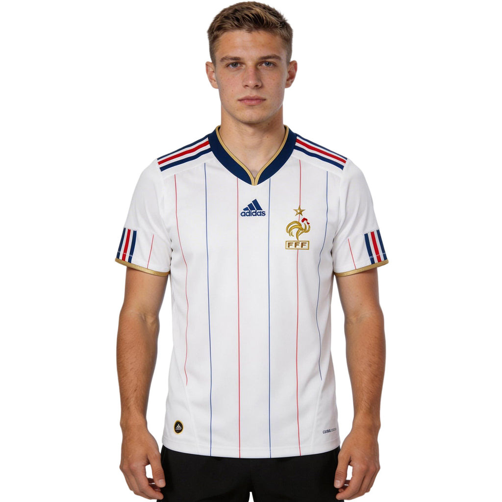 Retro France Away Jersey World Cup 2010 Front