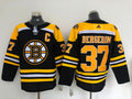 Men's Boston Bruins Patrice Bergeron #37 Black Jerseys