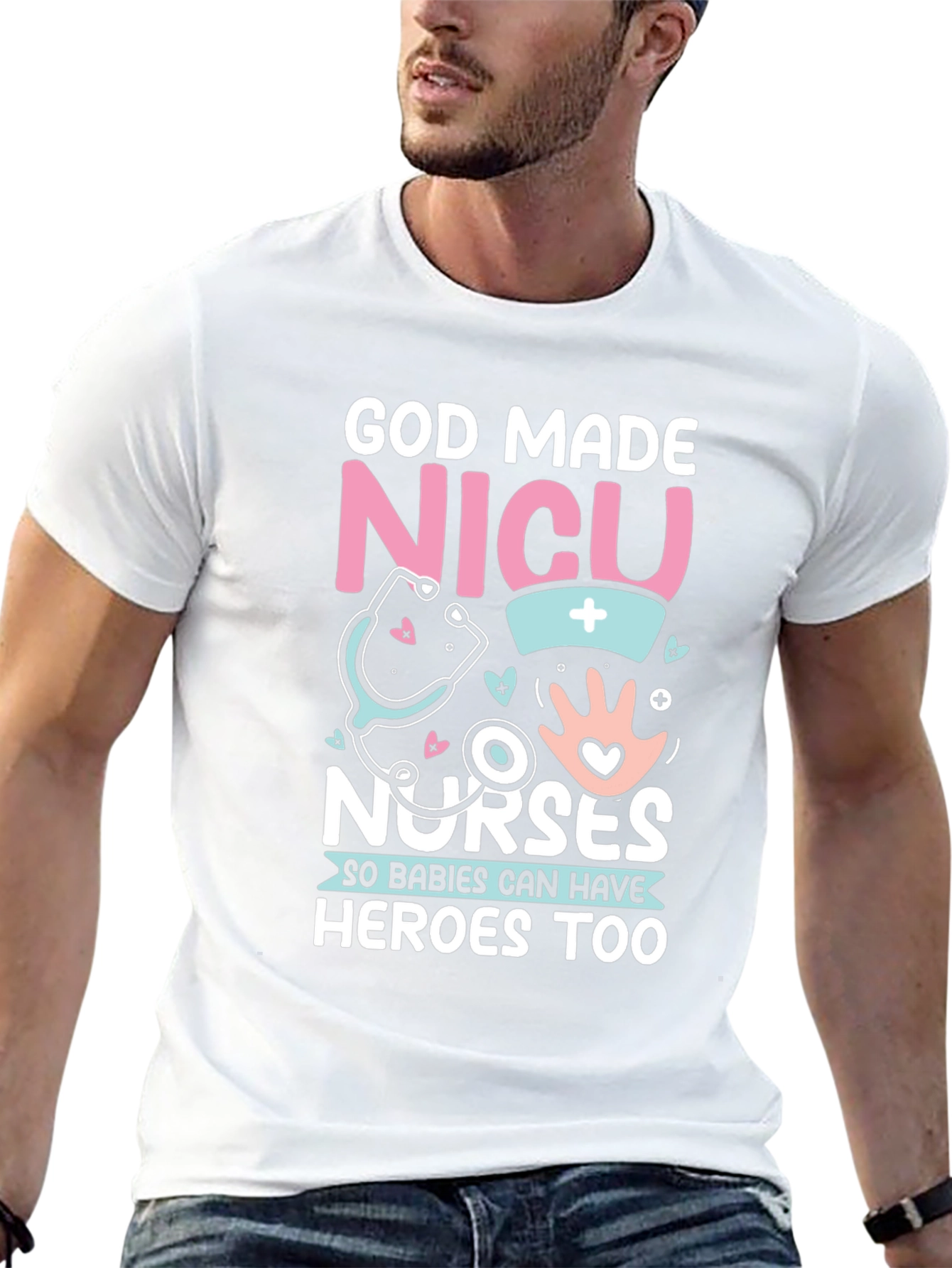 NICU Nurses Hero T-Shirt