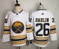 Men's Buffalo Sabres Rasmus Dahlin #26 White Replica Jerseys