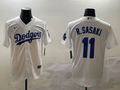 Men's Los Angeles Dodgers Roki Sasaki #11 White Home Replica Player Jerseys