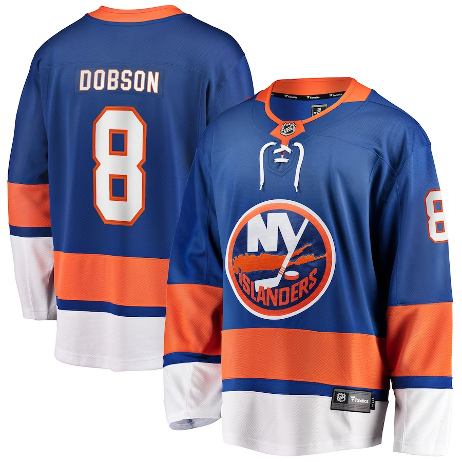 Men's New York Islanders Noah Dobson #8 Royal Player Game Jerseys