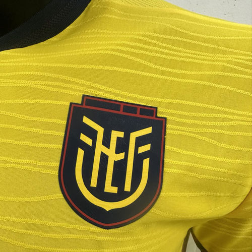2026/27 Ecuador Home Yellow Player Version Soccer Jersey Item NO.: 2152492 Detail 2