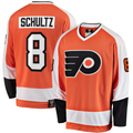 Men's Philadelphia Flyers Dave Schultz #8 Orange Player Game Jerseys