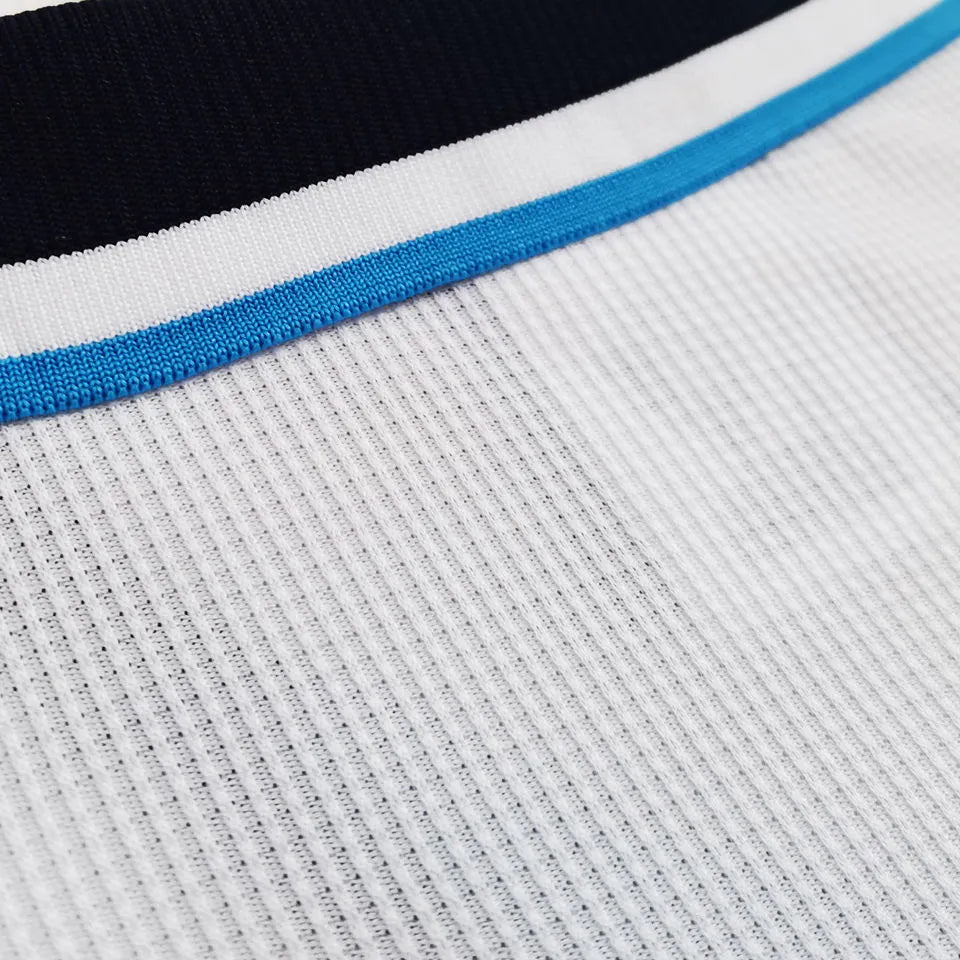 1996 England Home White Retro Soccer Jersey Detail 4