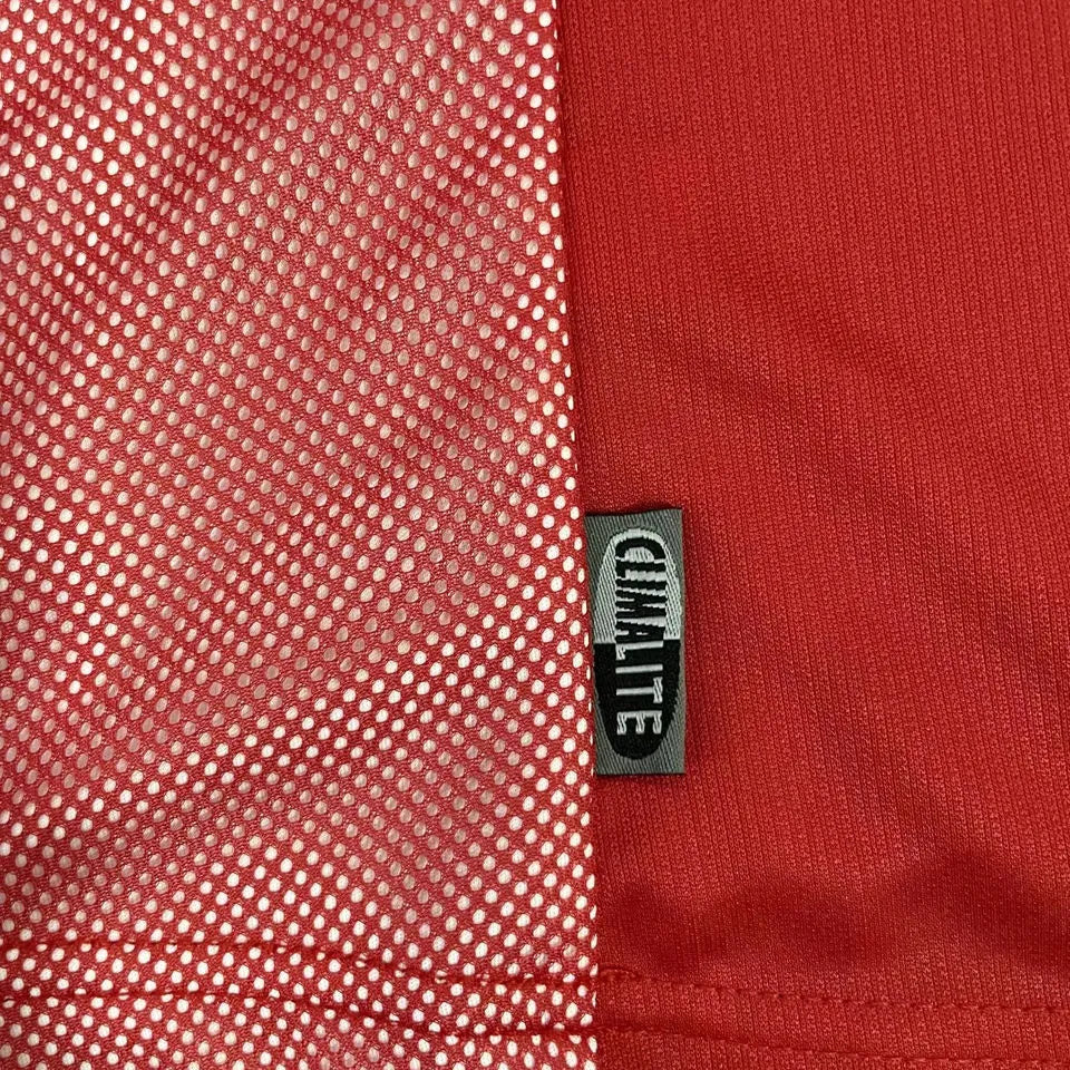 2002 China Home Red Retro Soccer Jersey Detail 2