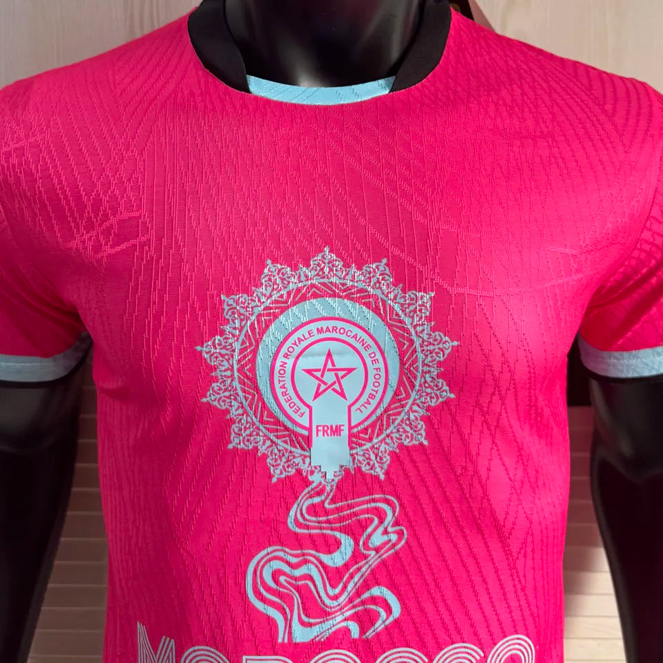 2026/27 Morocco Special Edition Player Version Soccer Jersey Detail 2