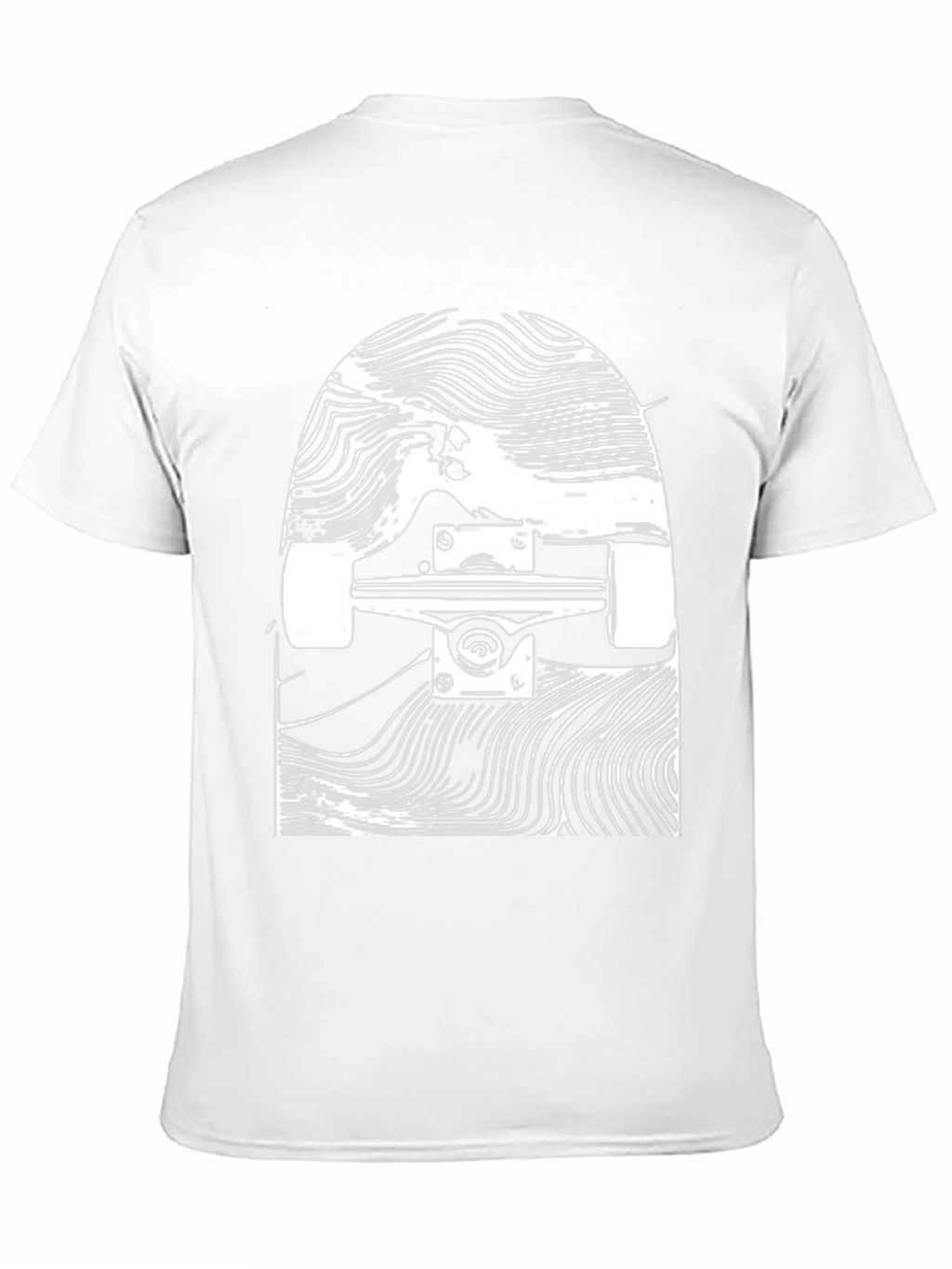 Skateboard Graphic T-Shirt - Black