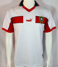 1998 Morocco White Retro Soccer Jersey Front