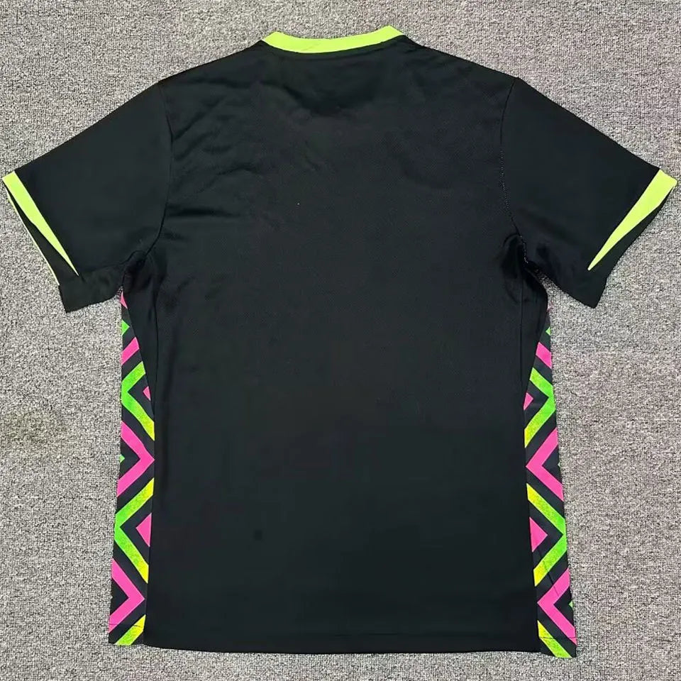 2025/26 Australia Away Black Fans Soccer Jersey Back