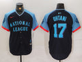 Men's National League Shohei Ohtani #17 Navy 2024 MLB All-Star Game Limited Player Jerseys