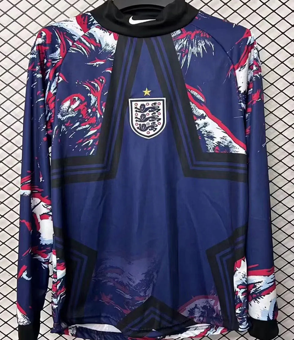2026/27 England Goalkeeper Long Sleeve Soccer Jersey Front