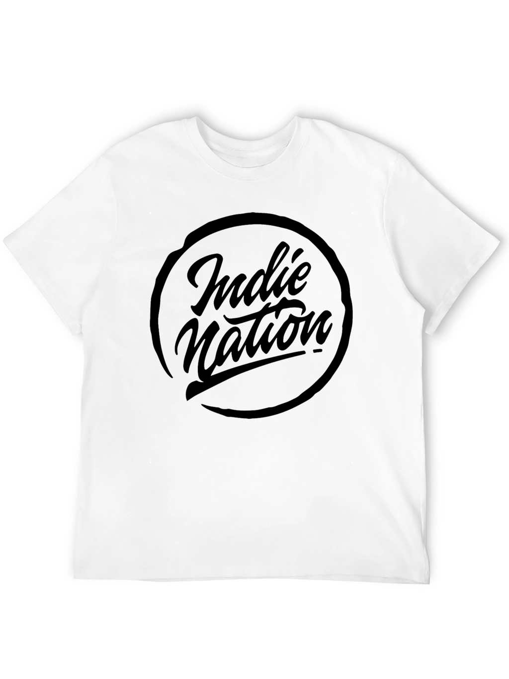 Indie Nation Black T-Shirt - Stylish Graphic Tee