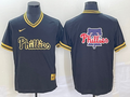 Men's Philadelphia Phillies Black Replica Team Jerseys