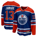 Men's Edmonton Oilers Mattias Janmark #13 Royal Home Breakaway Jerseys