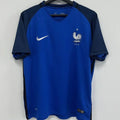 2016 France Home Retro Soccer Jersey Front