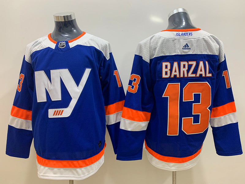 Men's New York Islanders Mathew Barzal #13 Royal Game Jerseys