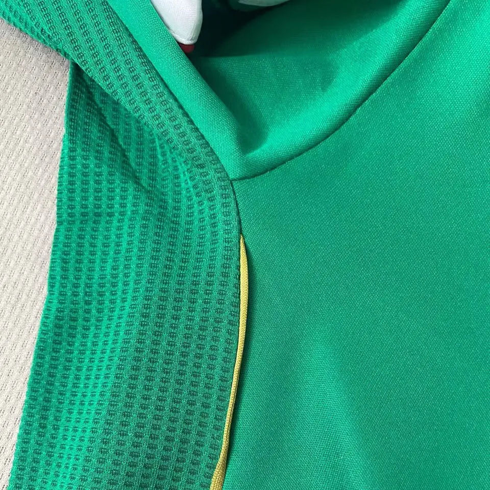 2011/12 Mexico Home Green Retro Soccer Jersey Detail 4