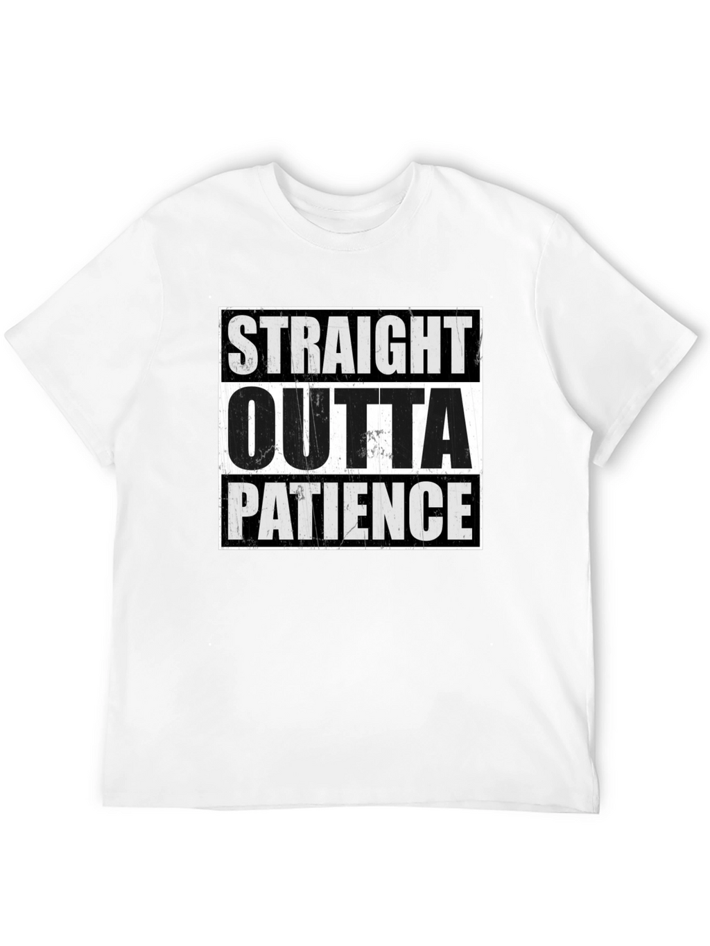 Straight Outta Patience Graphic T-Shirt