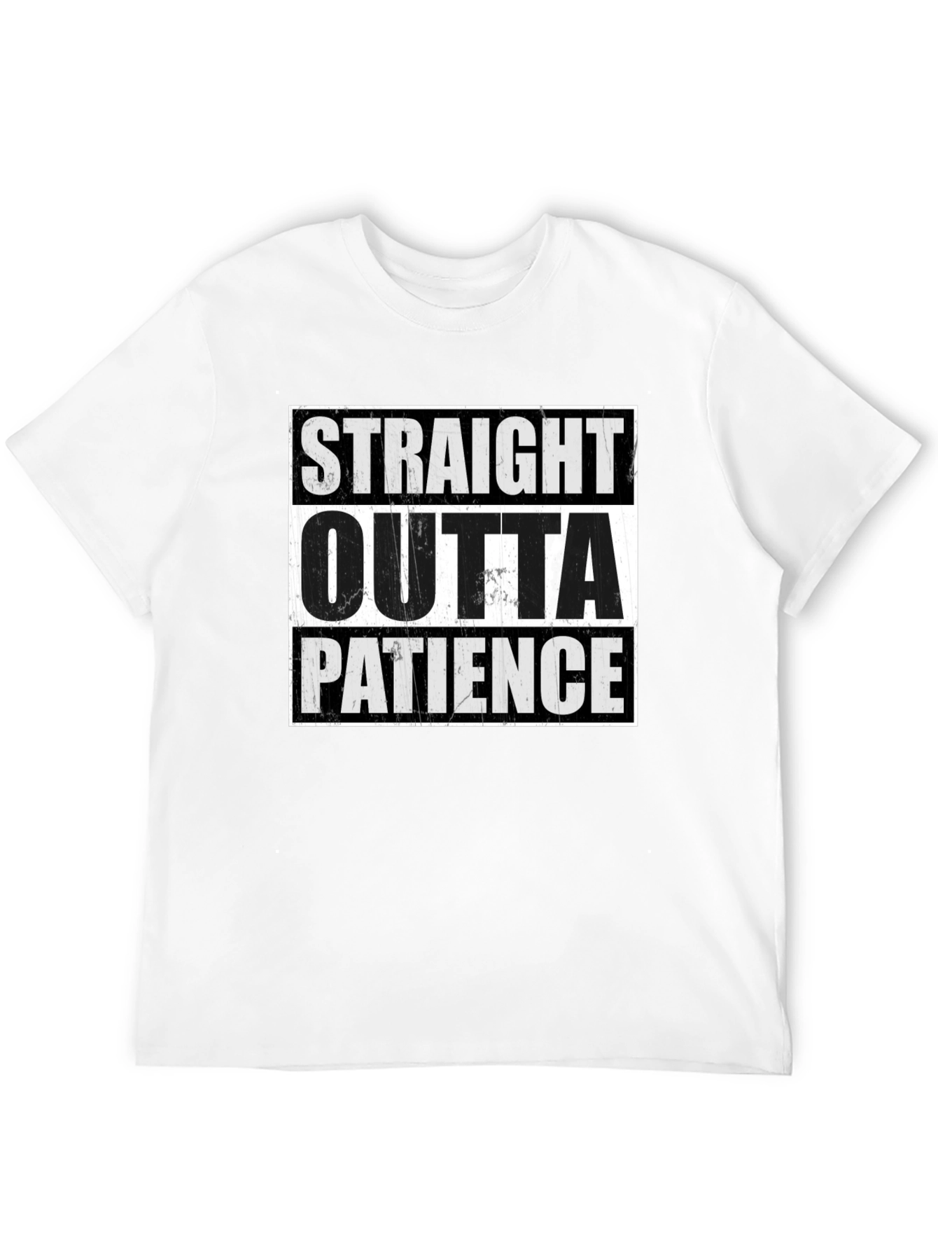 Straight Outta Patience Graphic T-Shirt