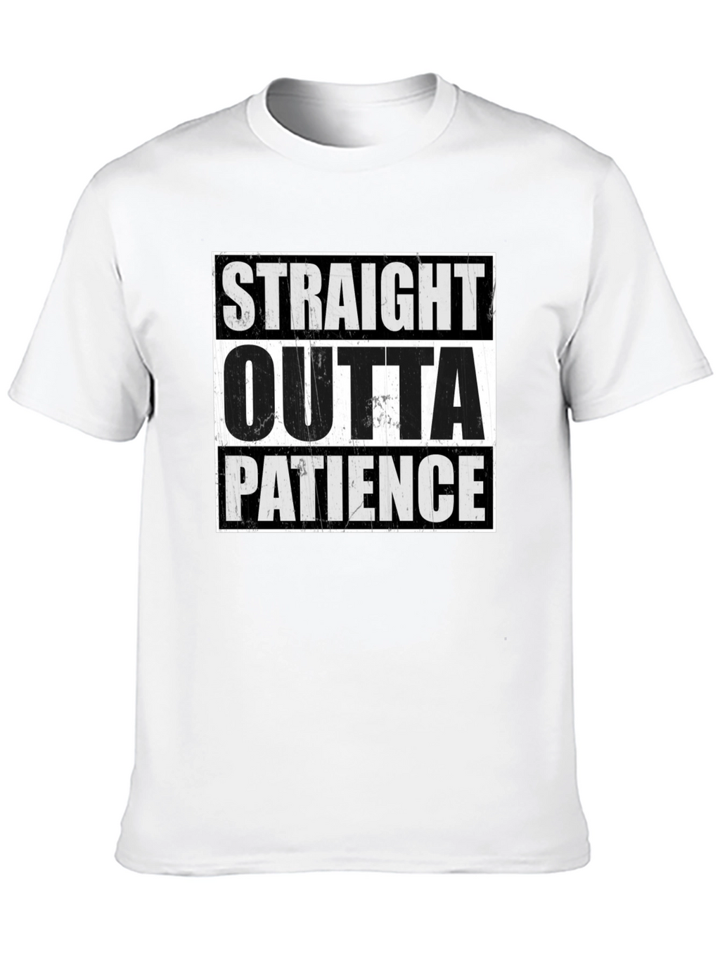 Straight Outta Patience Graphic T-Shirt