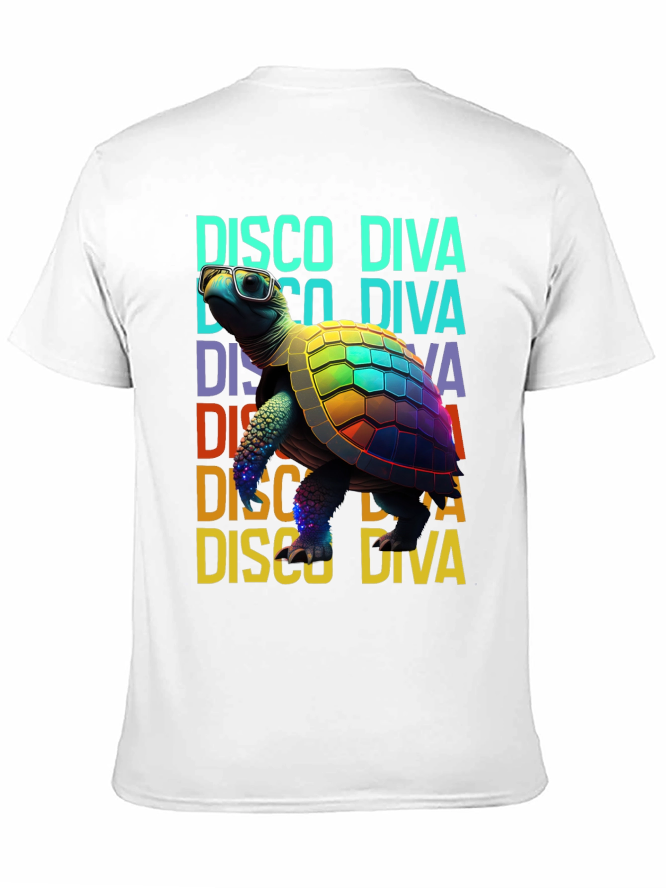 Disco Diva Turtle T-Shirt