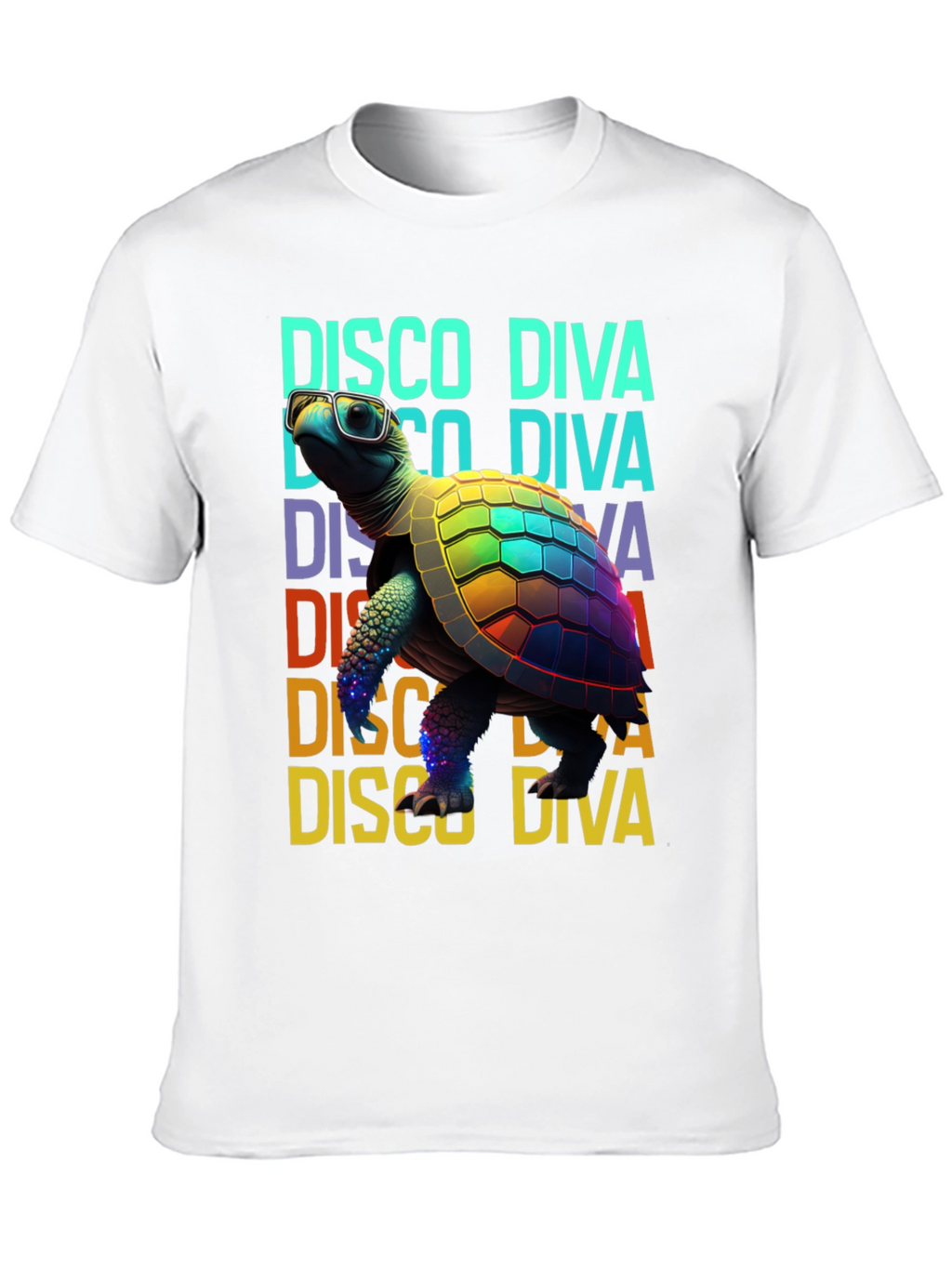 Disco Diva Turtle T-Shirt