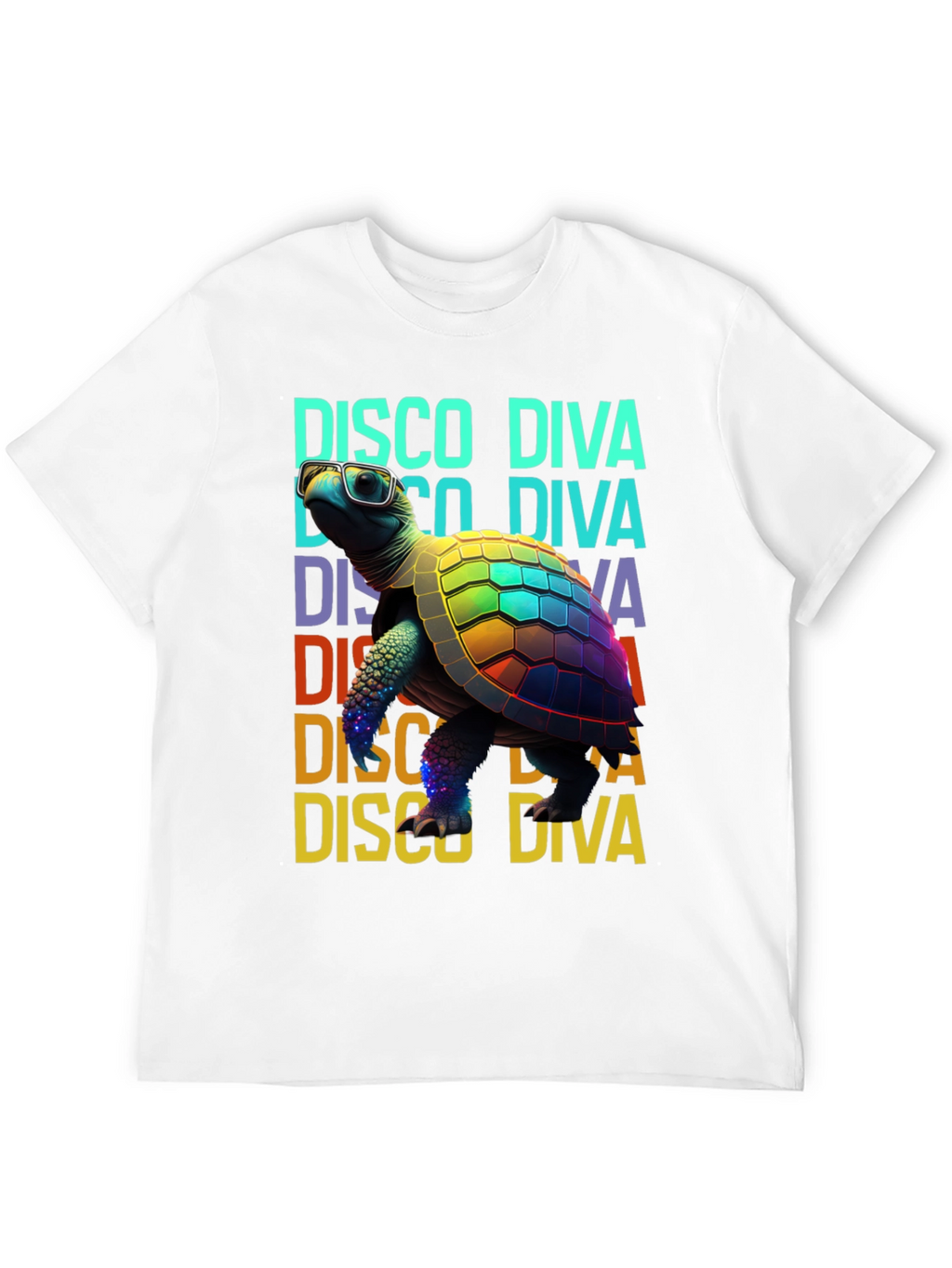 Disco Diva Turtle T-Shirt