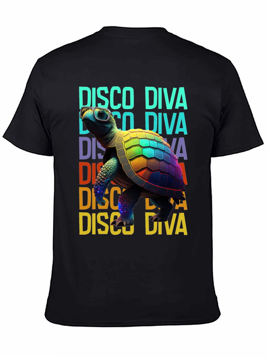 Disco Diva Turtle T-Shirt