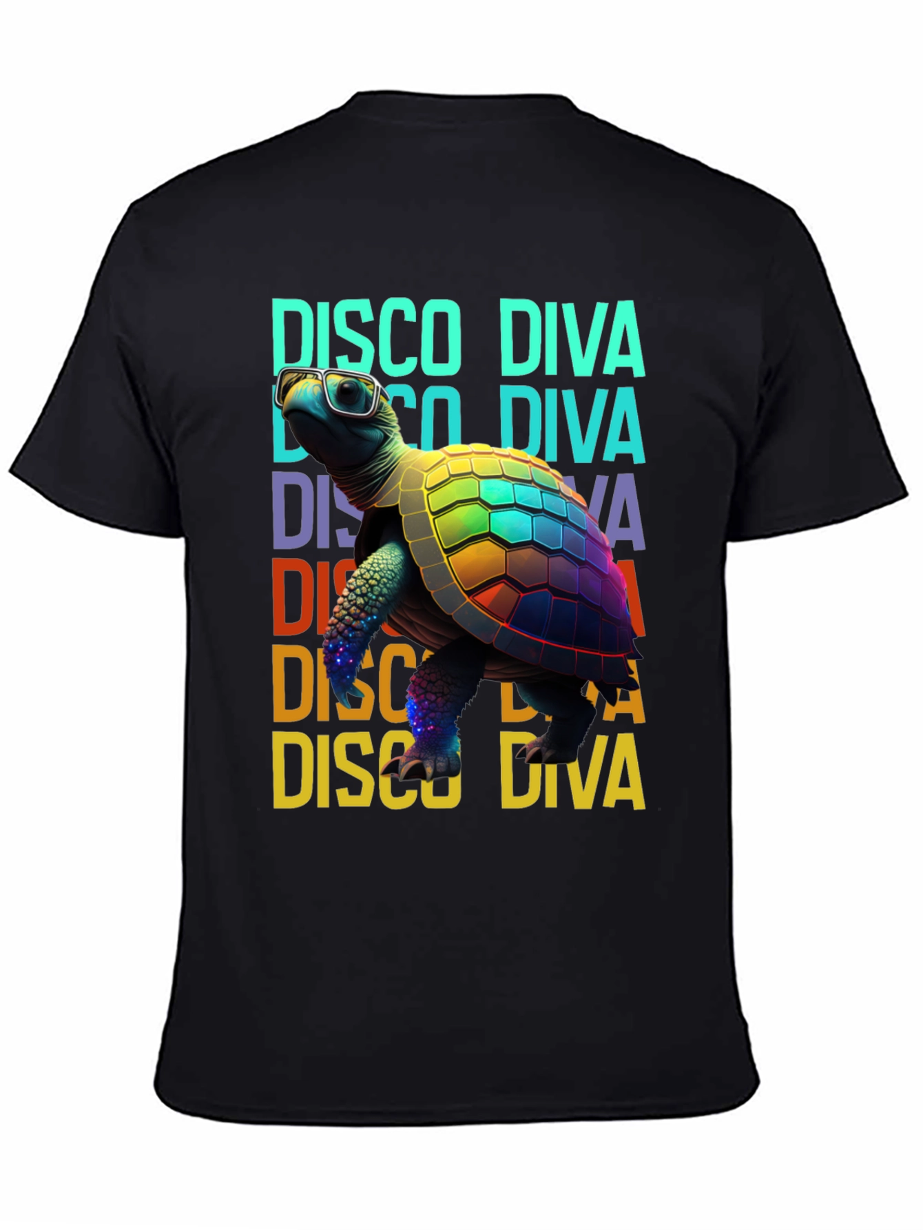 Disco Diva Turtle T-Shirt