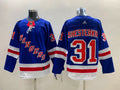 Men's New York Rangers Igor Shesterkin #31 Blue Player Game Jerseys