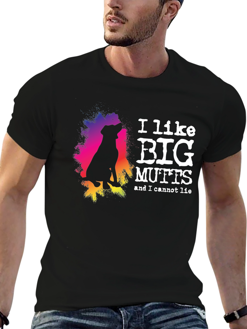 Big Mutts Dog Graphic T-Shirt
