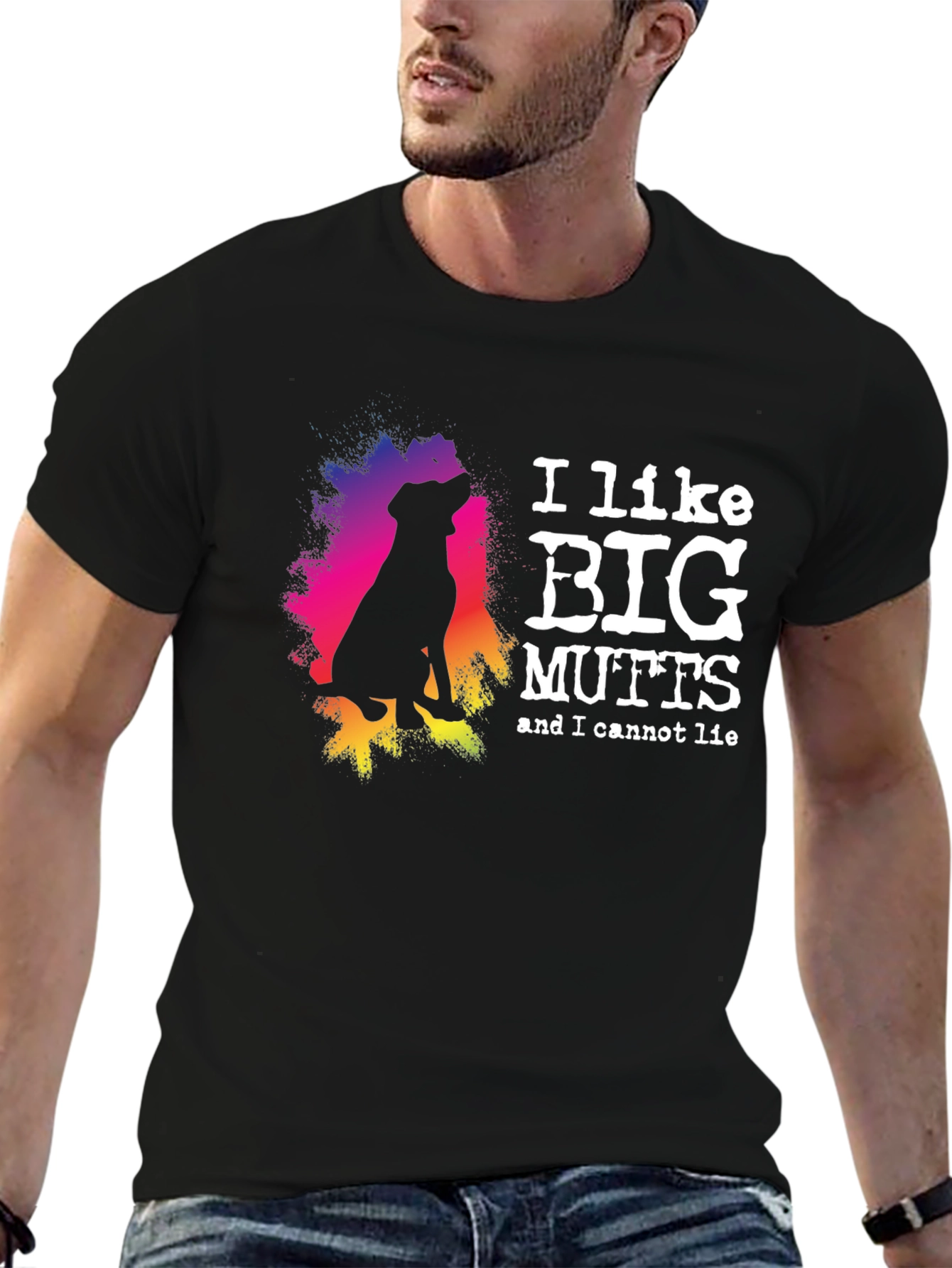 Big Mutts Dog Graphic T-Shirt