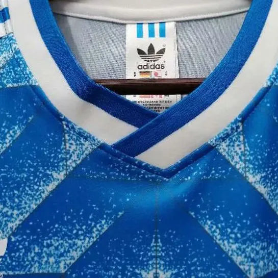 1988 NL Away Blue Retro Jersey Detail 1