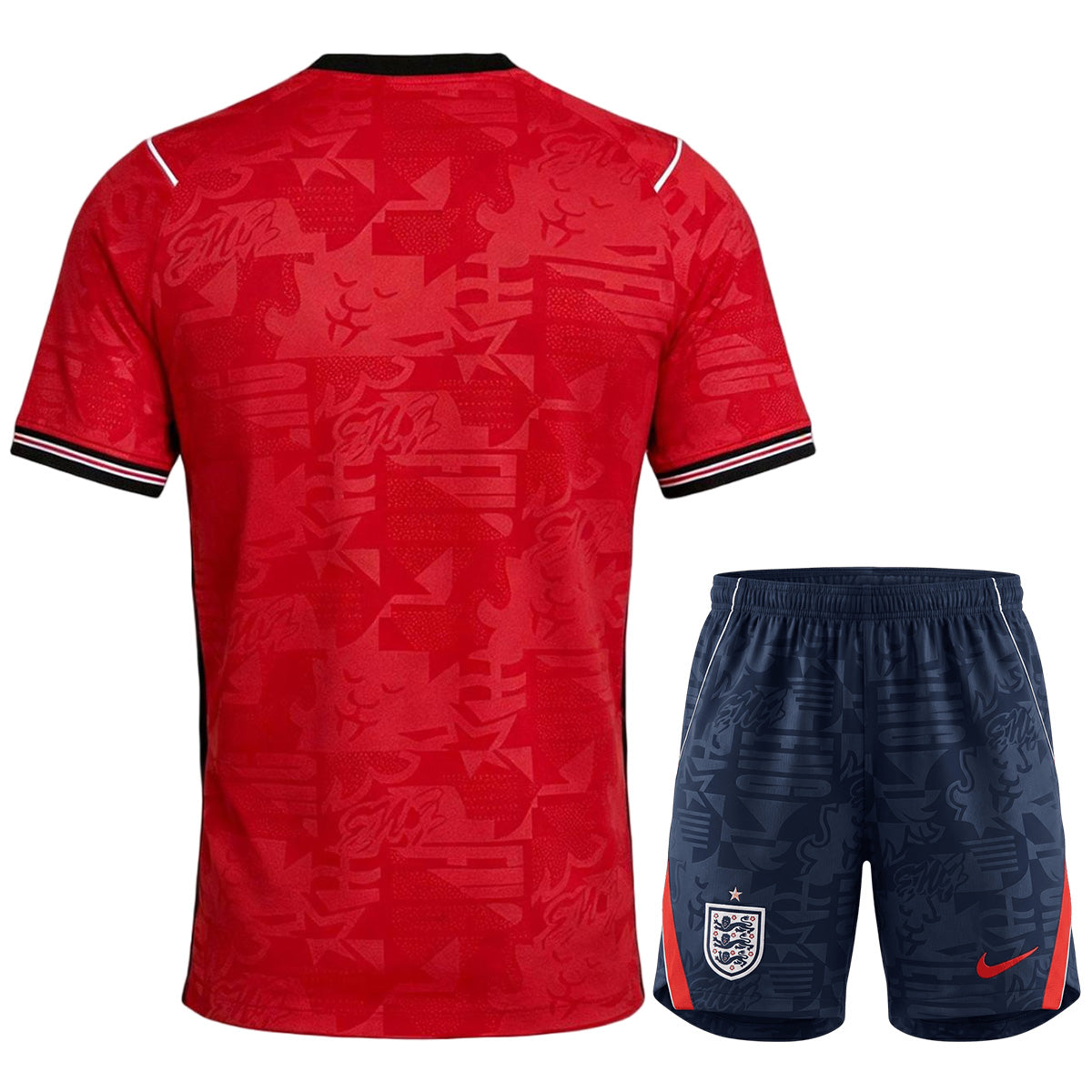 England Away Jersey Kit World Cup 2026 Back