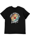 Easily Distracted by Vinyls Graphic T-Shirt