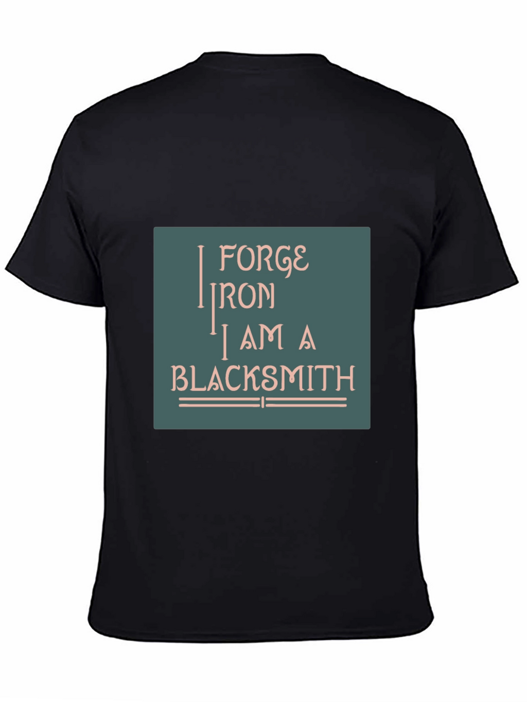 Forge Iron Blacksmith Graphic T-Shirt