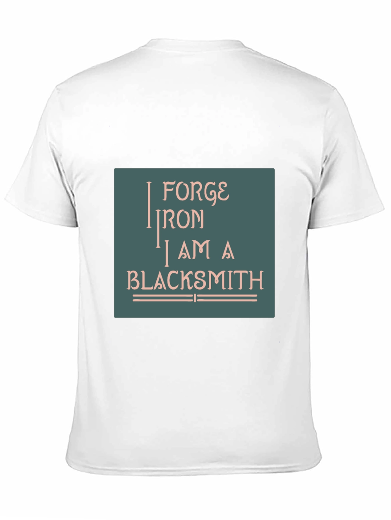 Forge Iron Blacksmith Graphic T-Shirt