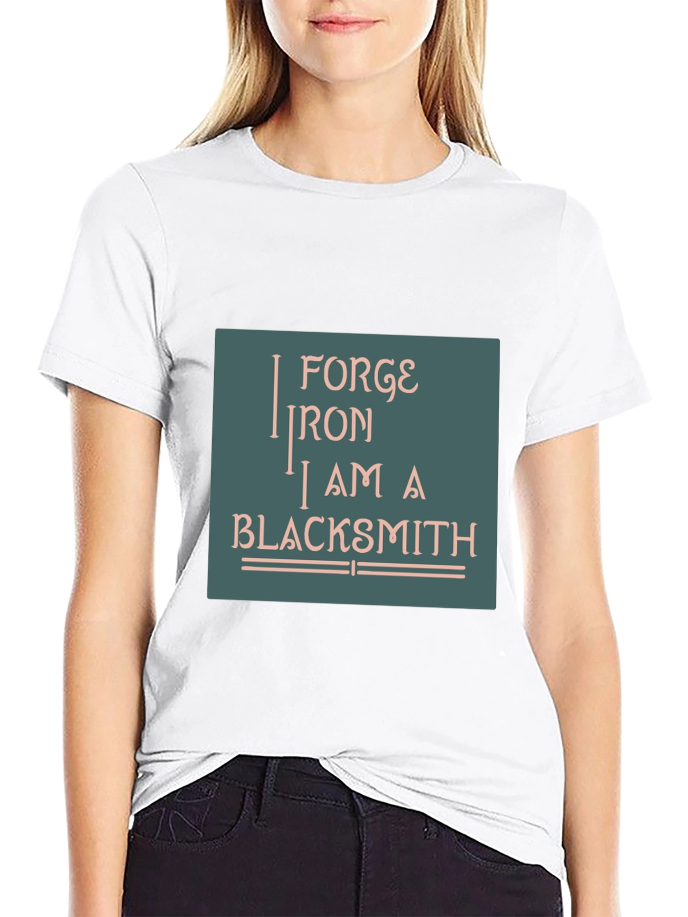 Forge Iron Blacksmith Graphic T-Shirt