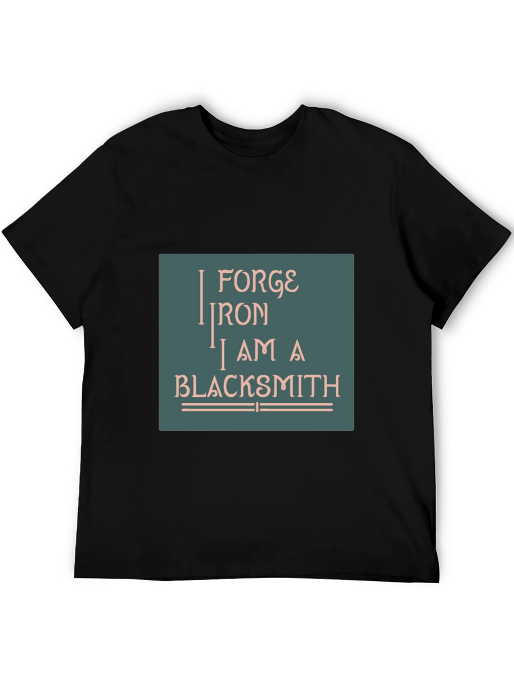 Forge Iron Blacksmith Graphic T-Shirt