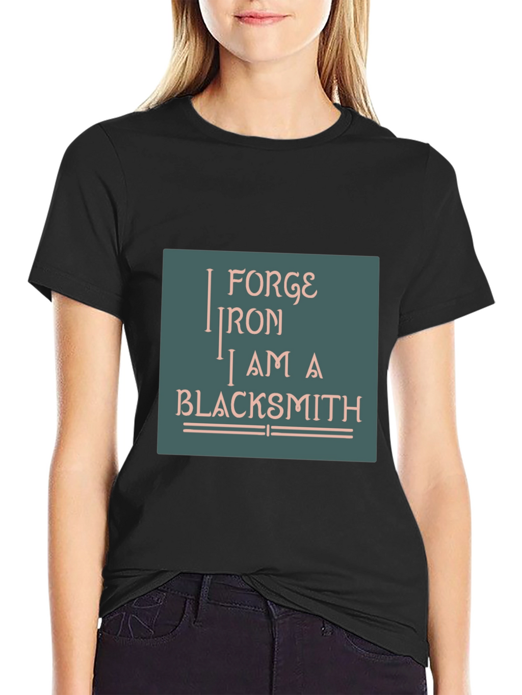 Forge Iron Blacksmith Graphic T-Shirt