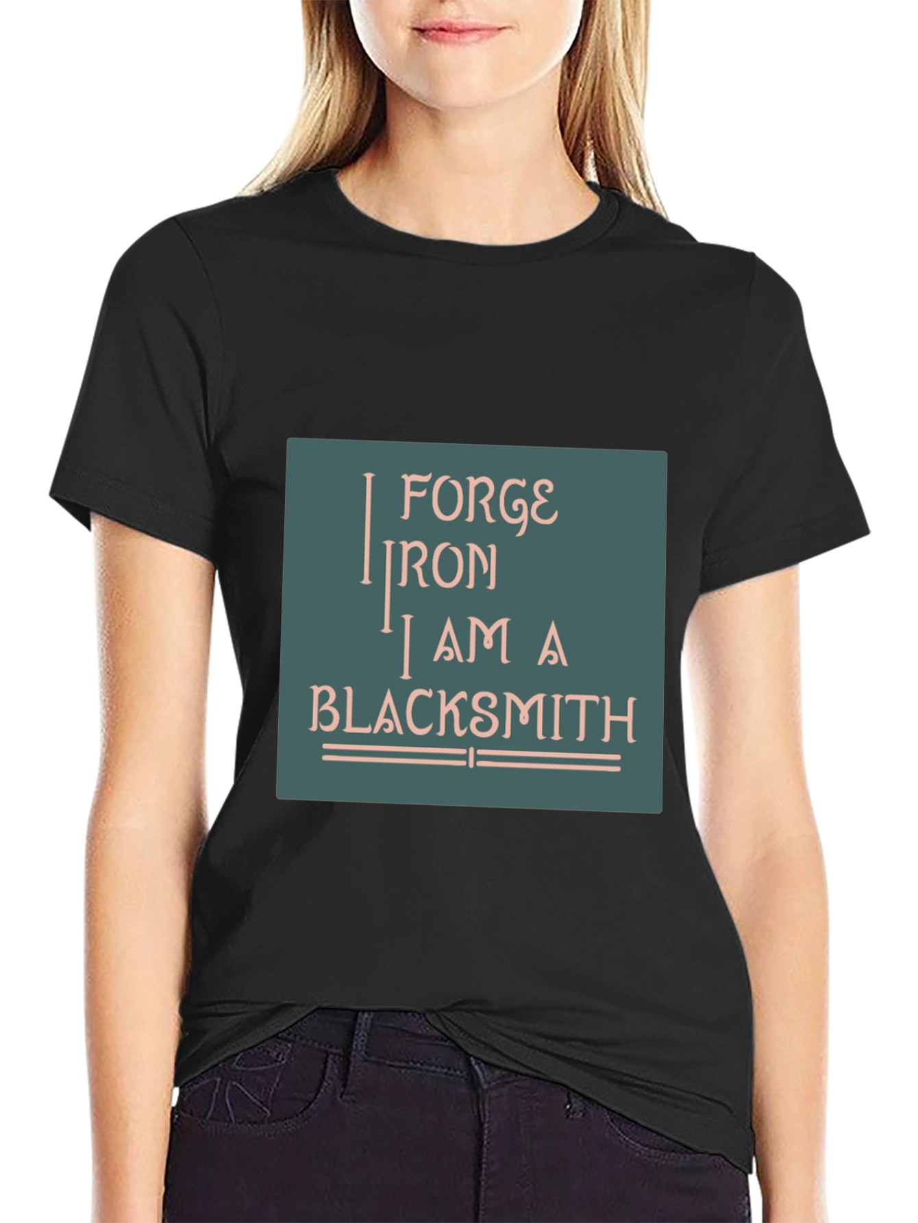 Forge Iron Blacksmith Graphic T-Shirt