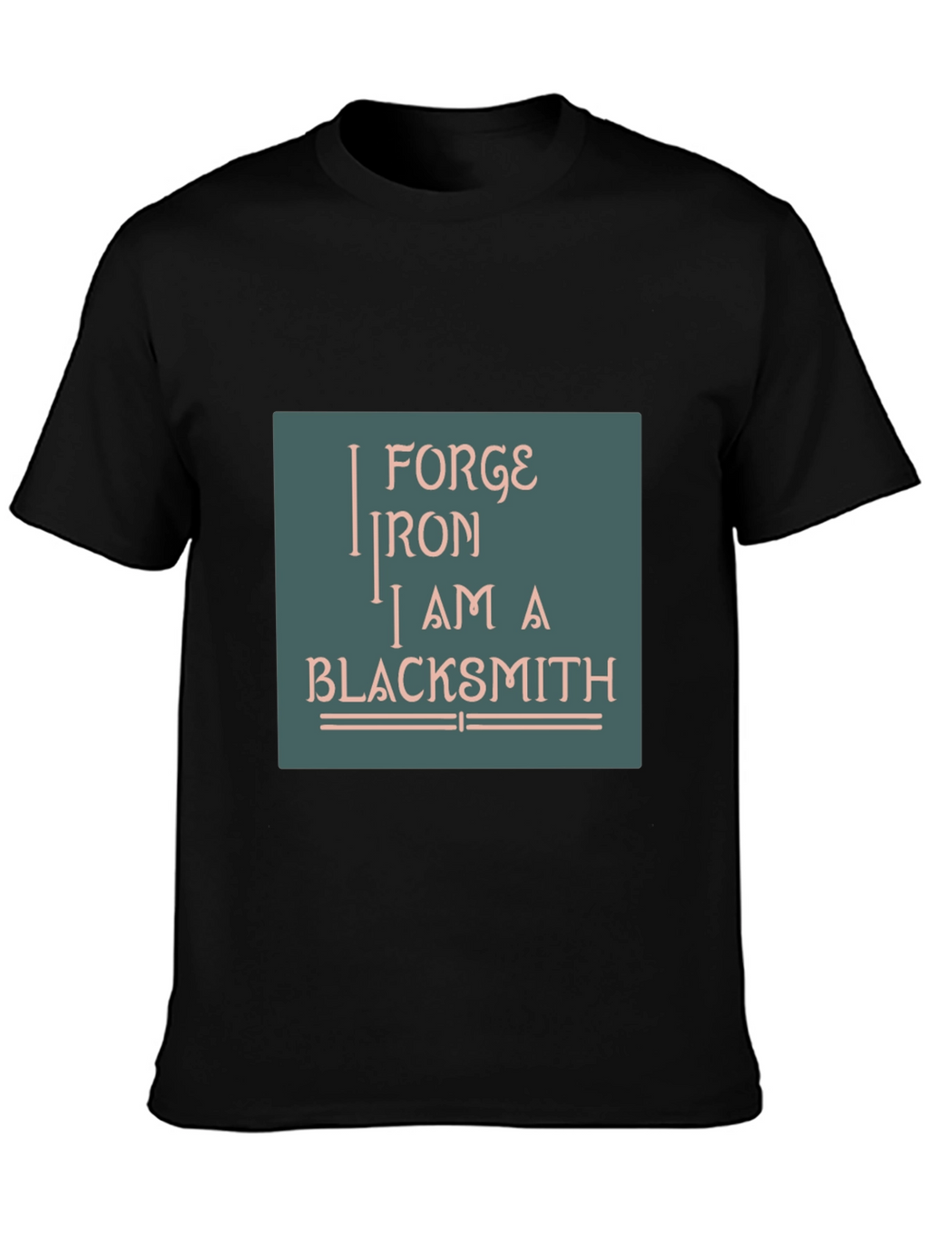 Forge Iron Blacksmith Graphic T-Shirt