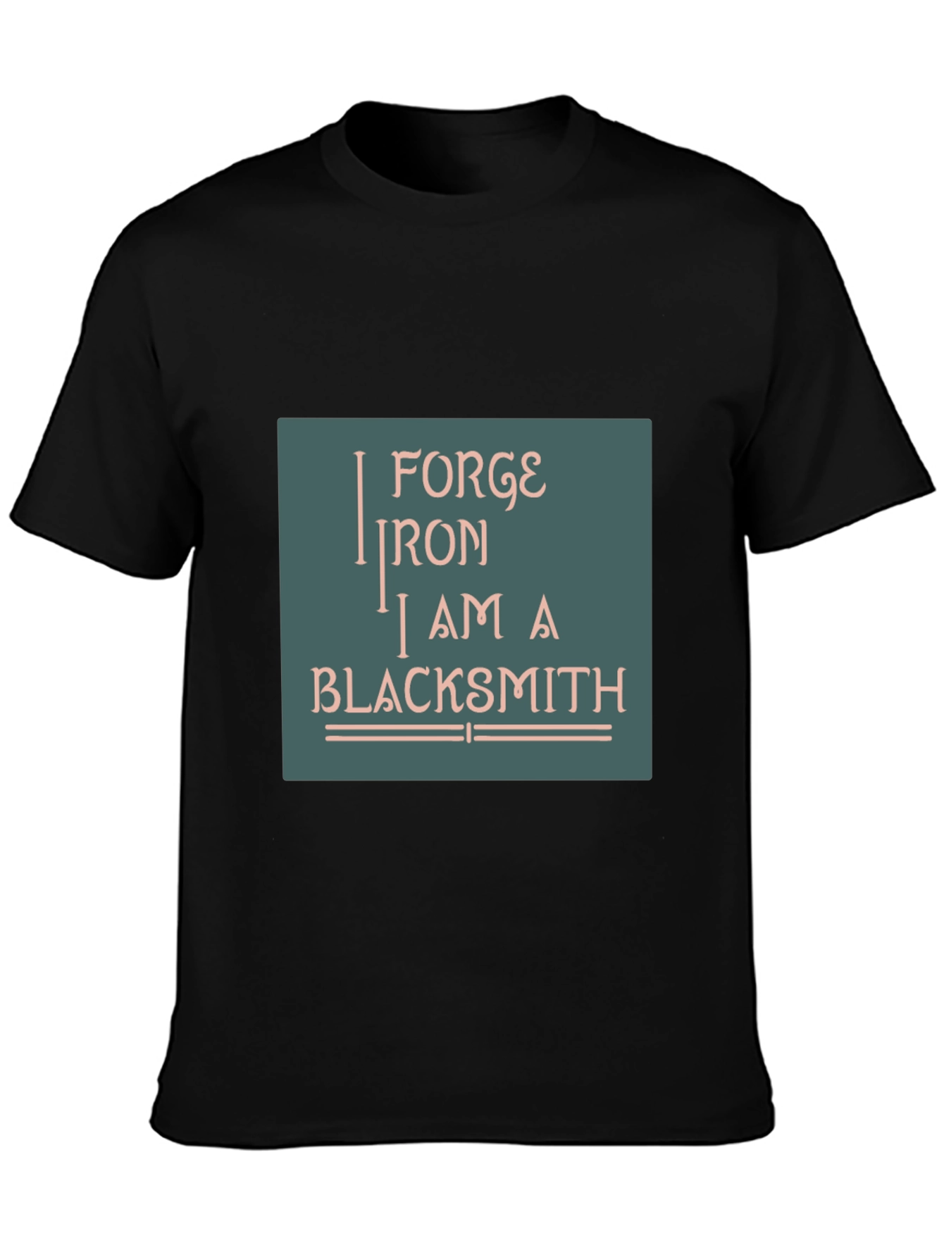 Forge Iron Blacksmith Graphic T-Shirt