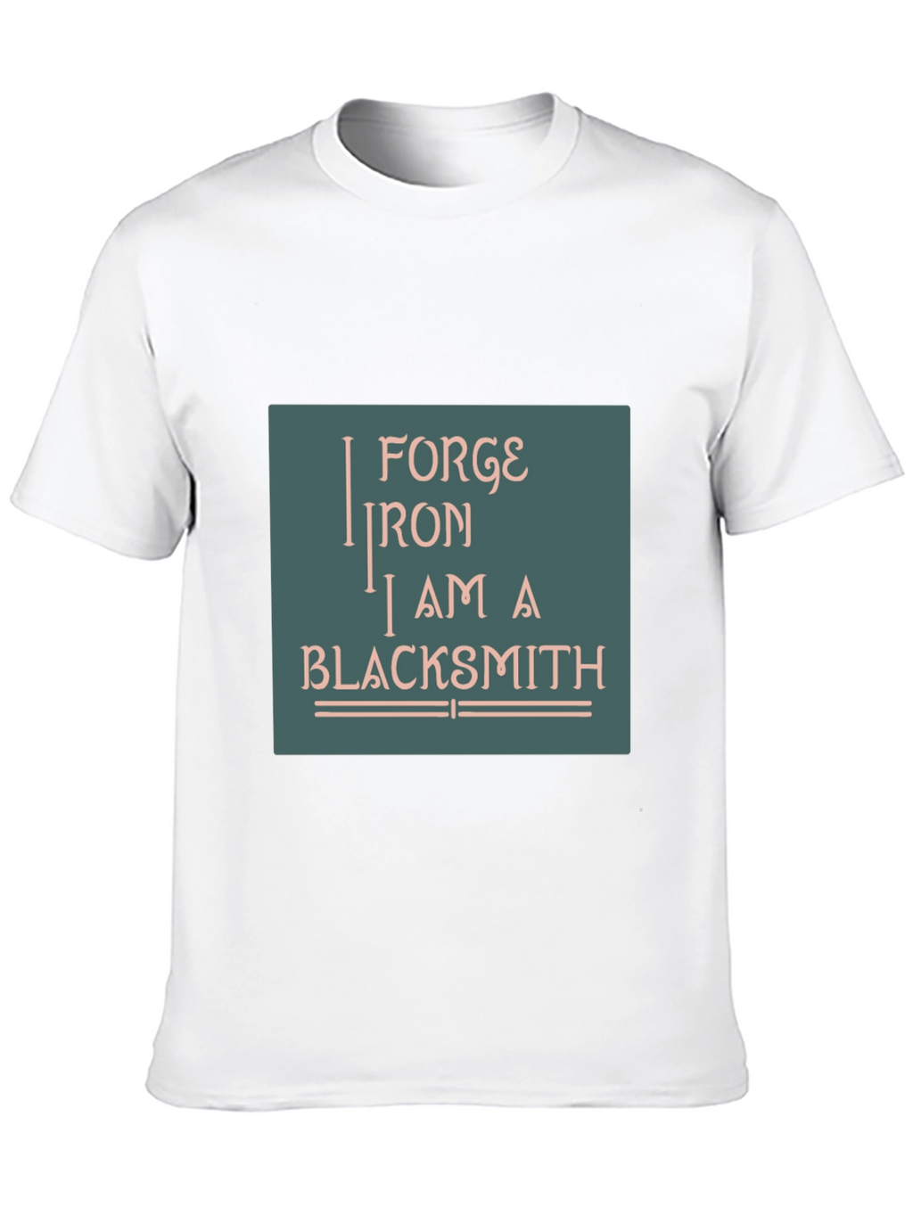 Forge Iron Blacksmith Graphic T-Shirt