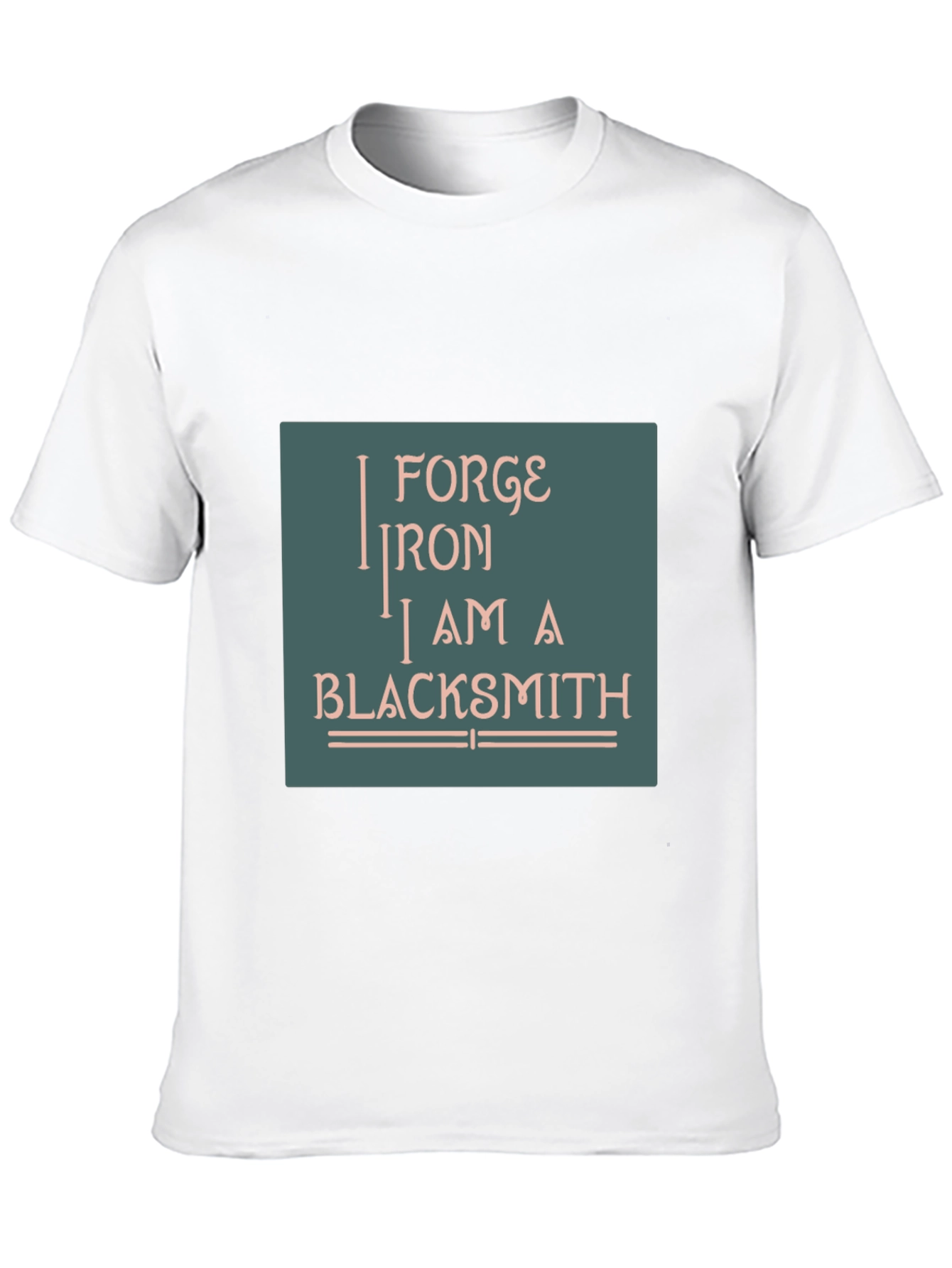 Forge Iron Blacksmith Graphic T-Shirt